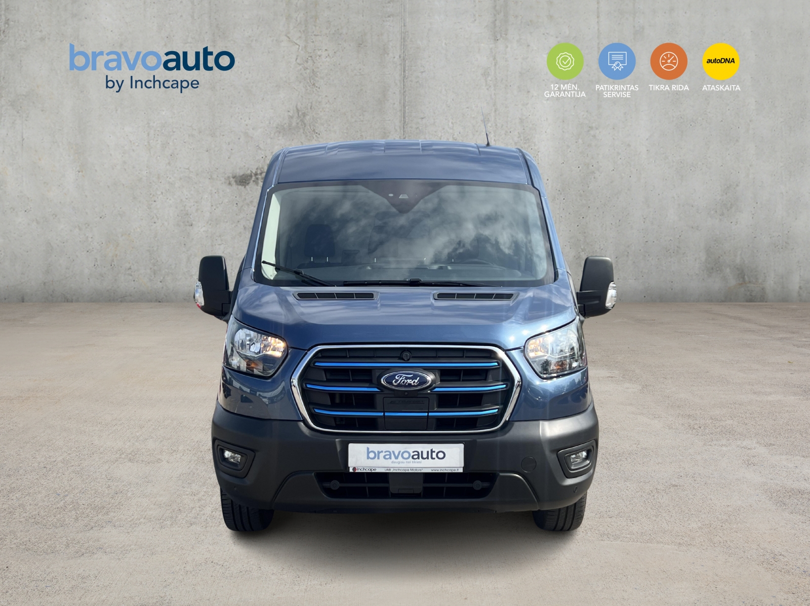 Ford Transit 100% Elektrinis VAN L3H2