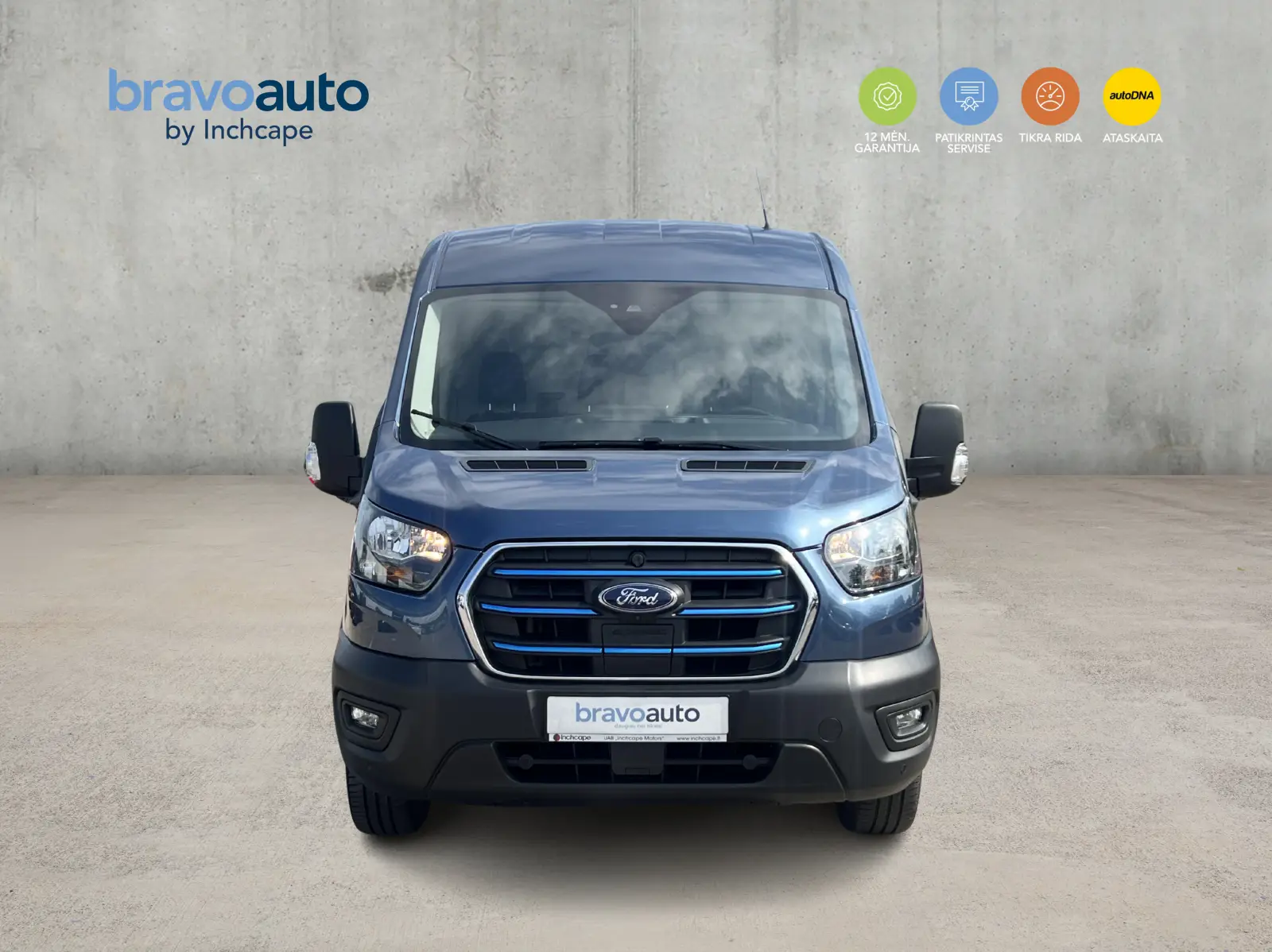 Ford Transit 100% Elektrinis VAN L3H2